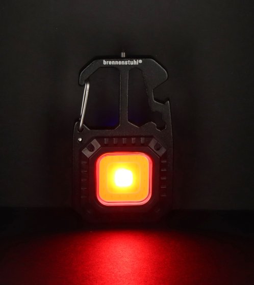 Mini LED Taschenlampe MTL 600 A, 600lm, 10 Stück im Display - Vorteile des roten Lichts