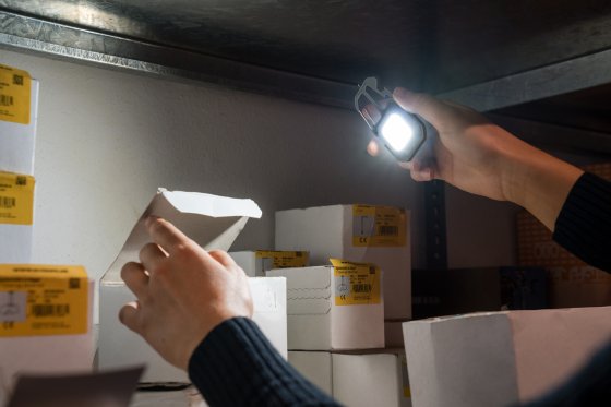 Mini LED Taschenlampe MTL 600 A, 600lm - Anwendungsbild